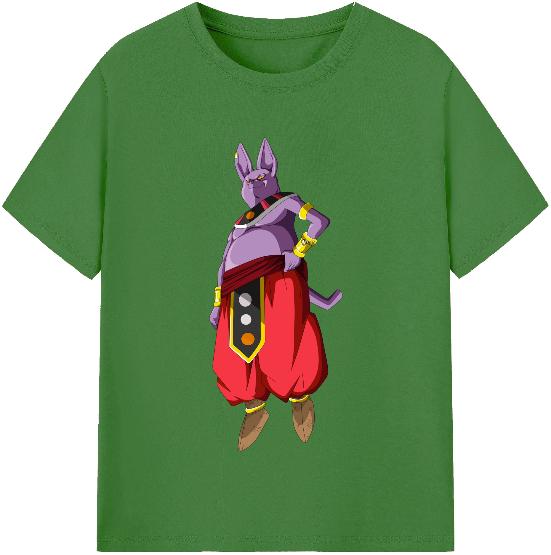 （画像用） ドラゴンボール シャンパ DRAGON BALL Champa レディースカジュアルプリントTシャツ（綿100％）